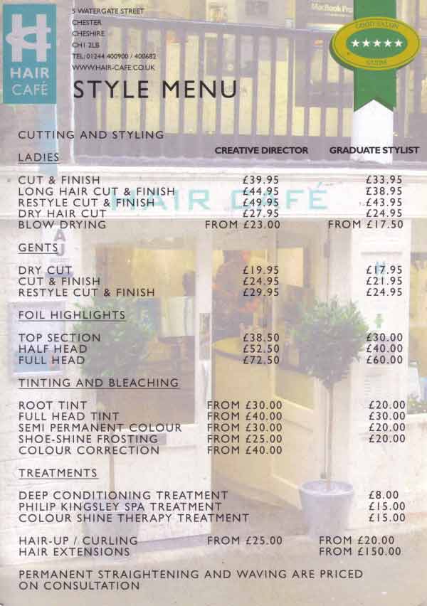 Watergate Street - Hair Cafe Page 2